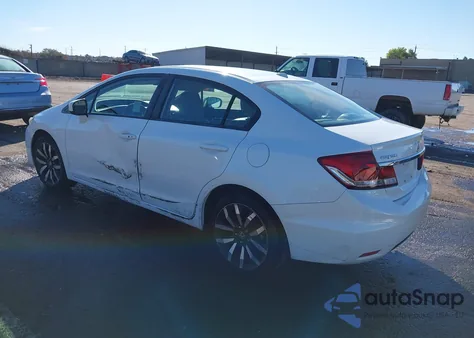 2015 Honda Civic Ex-L z USA, uszkodzony, nr VIN 19XFB2F93FE281393